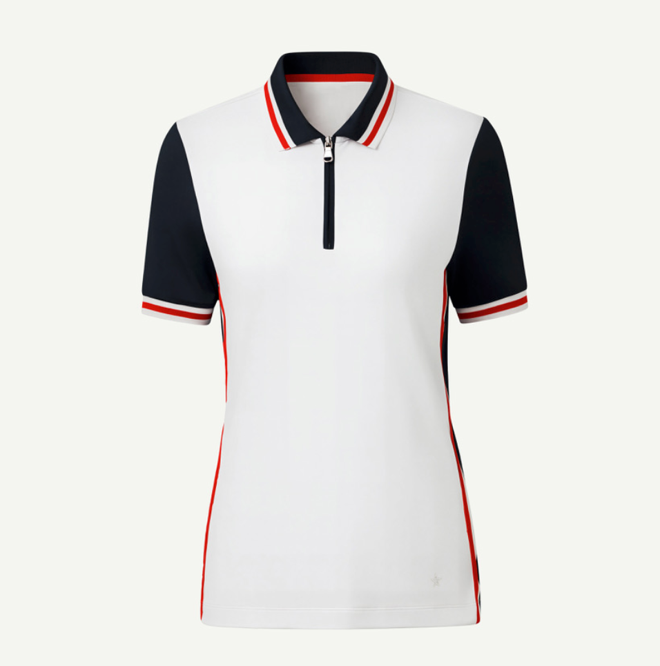 Kelly Short Sleeve Top w SOLHEIM CUP Logo