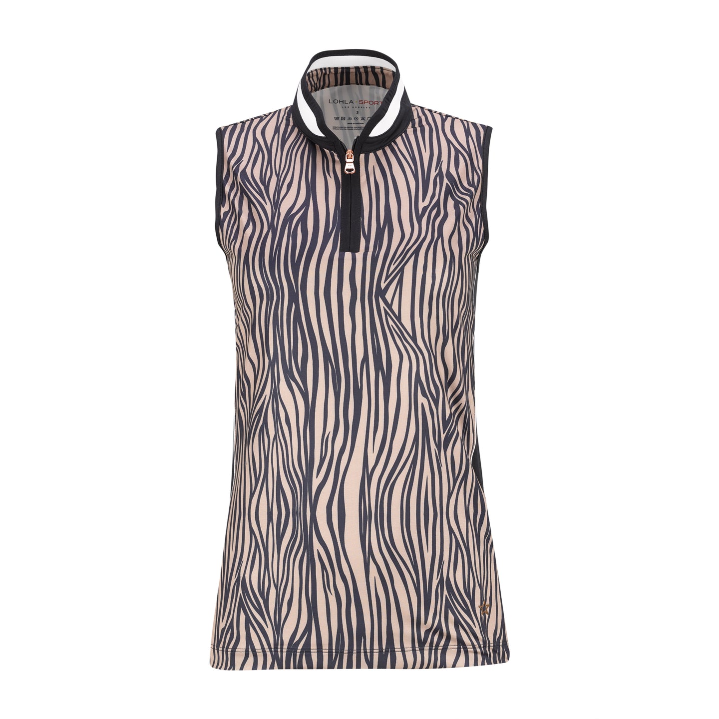 The Zebra Print Sleeveless