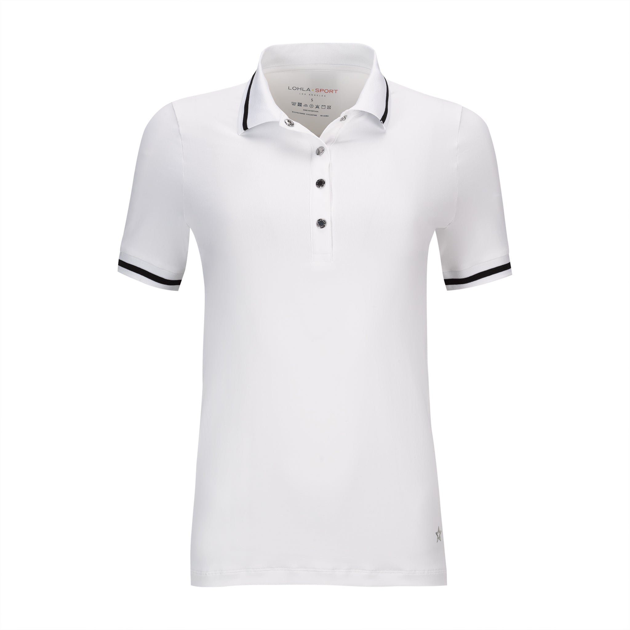 Mia Short Sleeve Polo w SOLHEIM CUP Logo