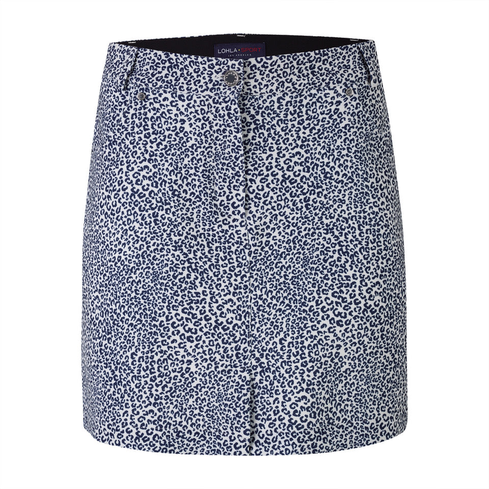 Leopard Print Skort
