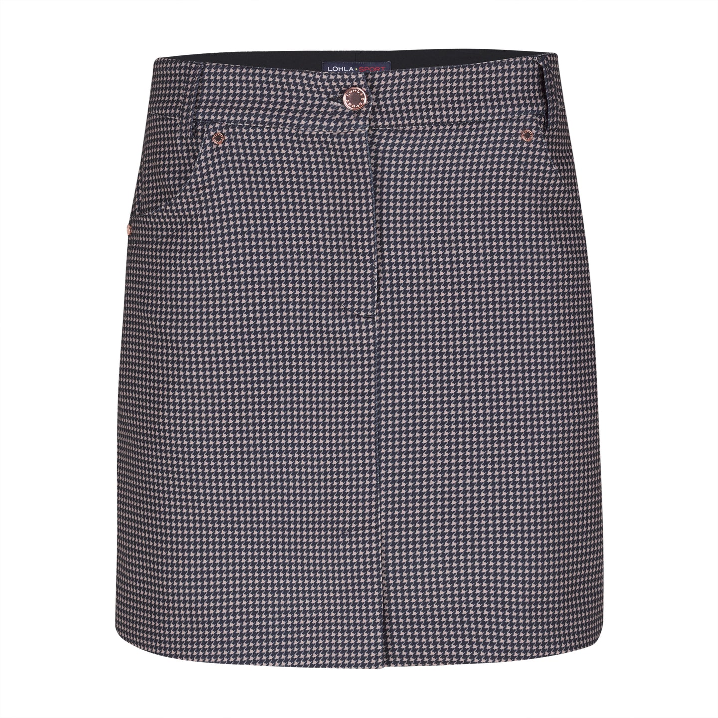 The Houndstooth Printed Skort