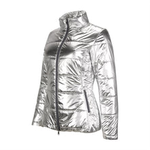 Load image into Gallery viewer, The Fabulous Metallic Silver Jacket
