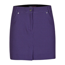 Load image into Gallery viewer, The Lilac Houndstooth Skort
